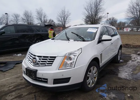 2015 Cadillac Srx Luxury Collection z USA, uszkodzony, nr VIN 3GYFNEE31FS633842